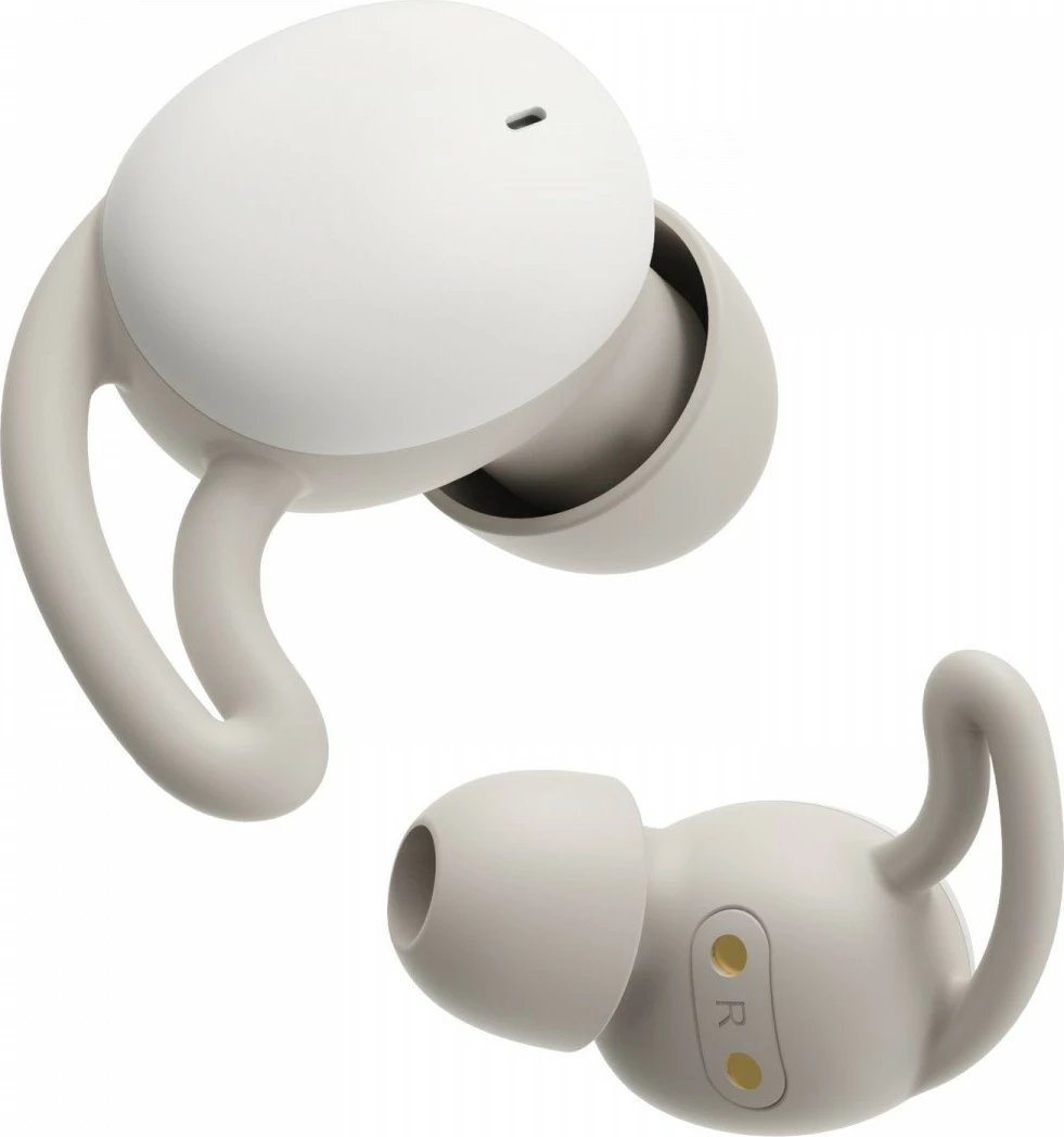 Kufje in-ear true wireless, Hama, Spirit Calm 184181, Bluetooth 5.3, me mikrofon, 4h/14h, USB-C, bardhë