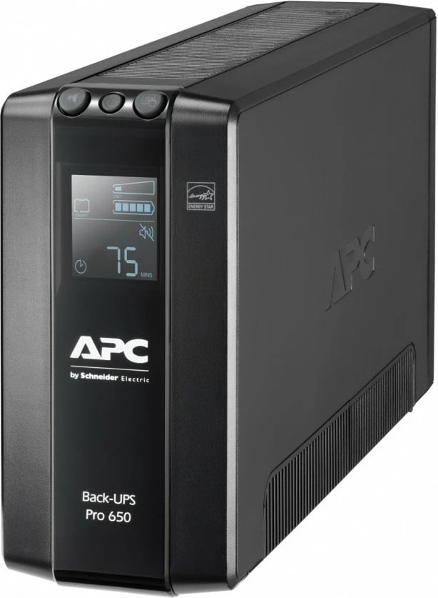 Kasë UPS APC BR650MI Back Pro 650VA, 6xC13, AVR, LCD, E zezë