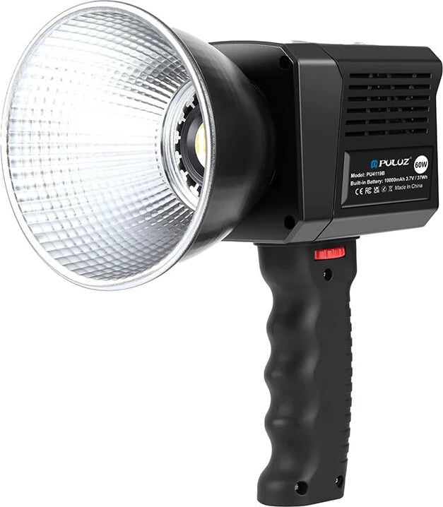 Llampë studio Puluz PU4119B, 60W, 2500K-6500K, e zezë