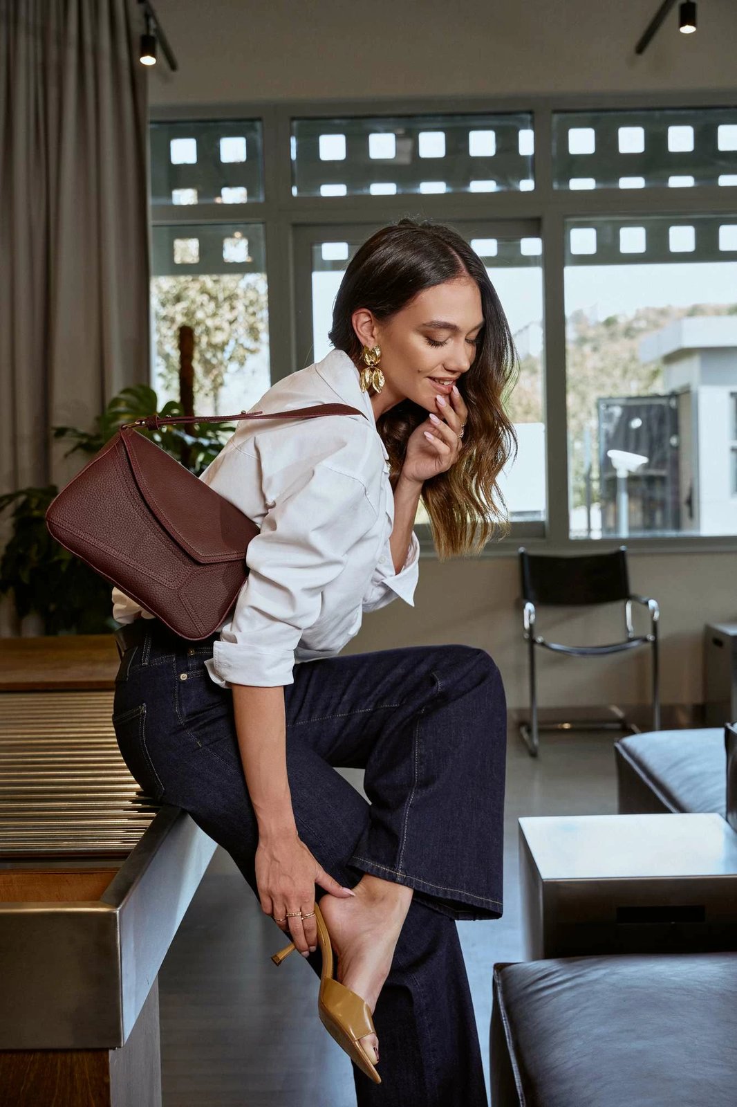 Çantë supi Lucky Bees, ngjyrë e kuqe Claret, 1273