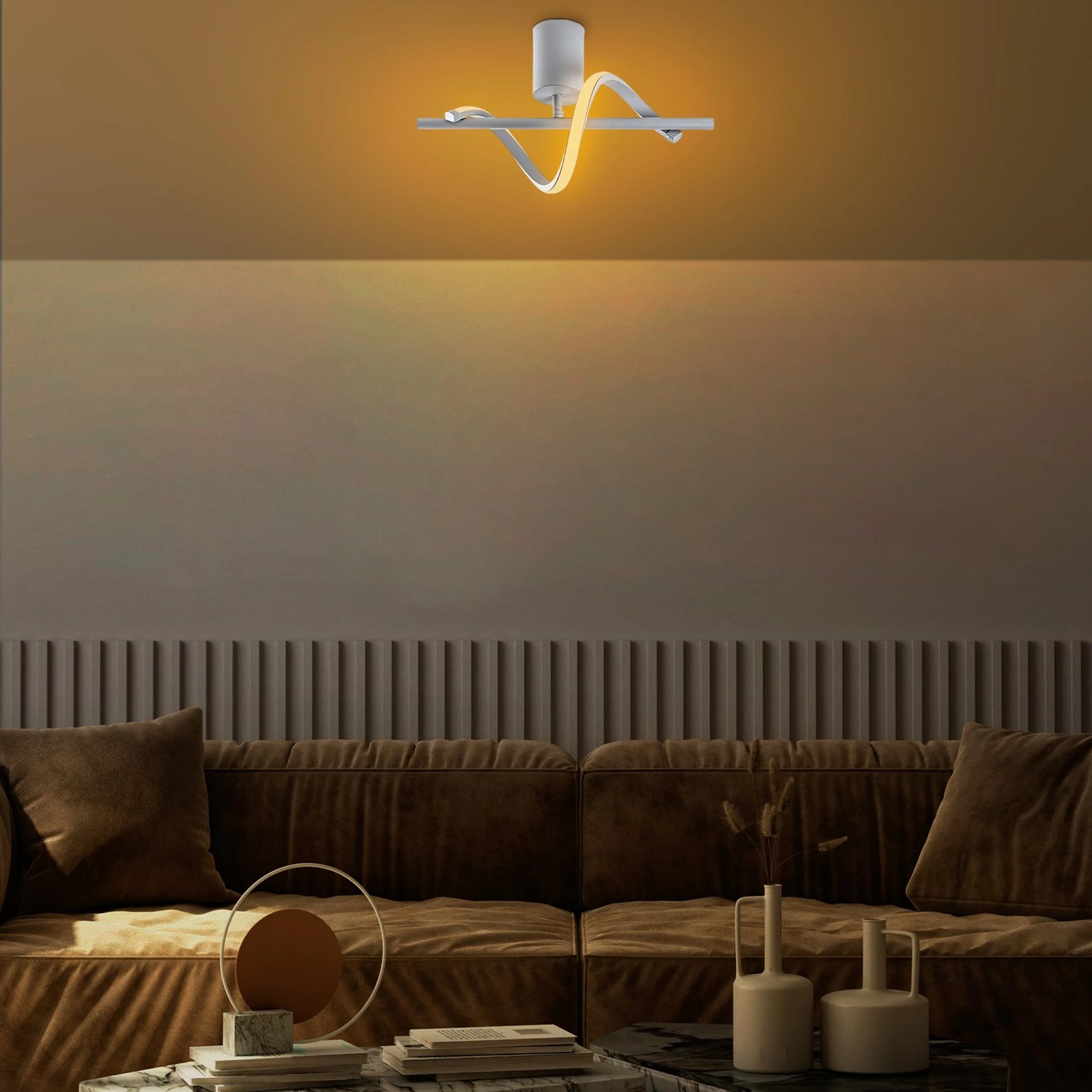 Llambë tavani Opviq, gri, Lıkma - 13516