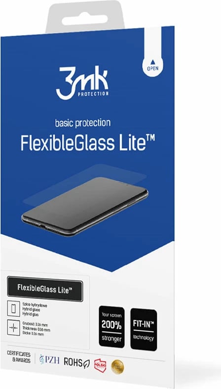 Xham hibrid mbrojtës për ekran, 3mk Protection FlexibleGlass Lite, për Samsung Galaxy A23 5G