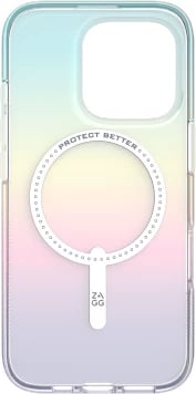 Mbështjellës Zagg Milan Snap MagSafe për iPhone 16 Pro, Iridescent