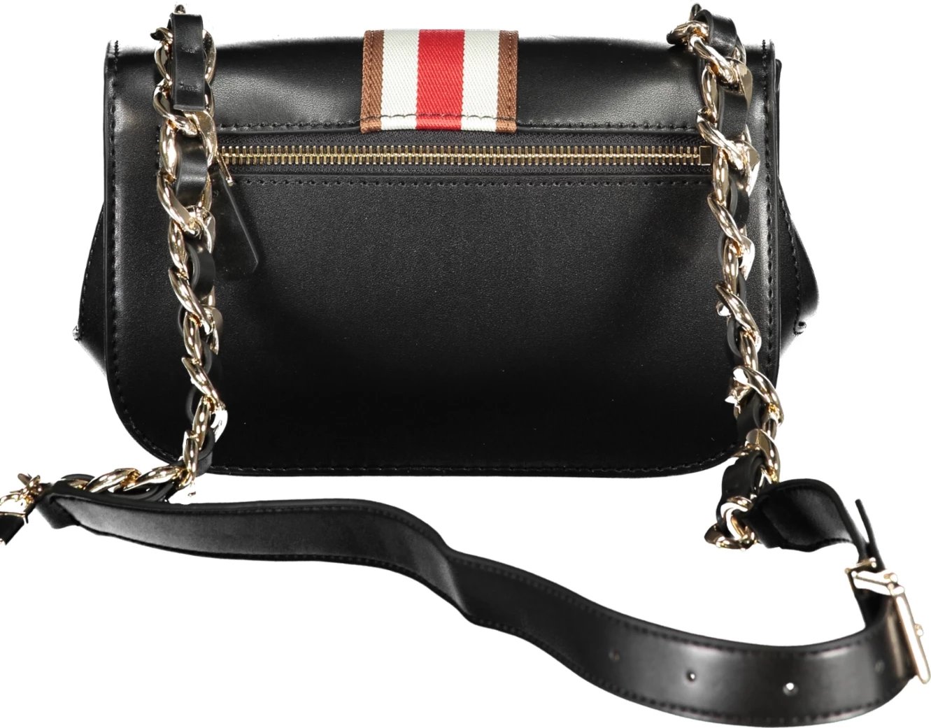 Çantë për femra GUESS JEANS Nelka, e zezë Çantë për femra GUESS JEANS Nelka, e zezë