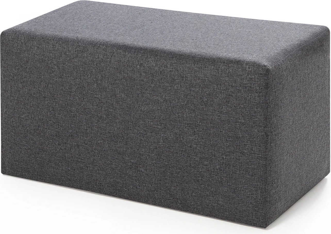 Puf i gjatë Atelier del Sofa, ngjyrë gri