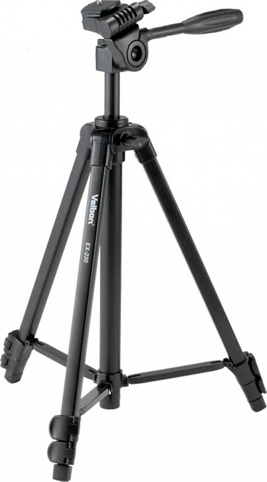 Tripod Velbon EX-230II me mbajtës për celular, Alumini
