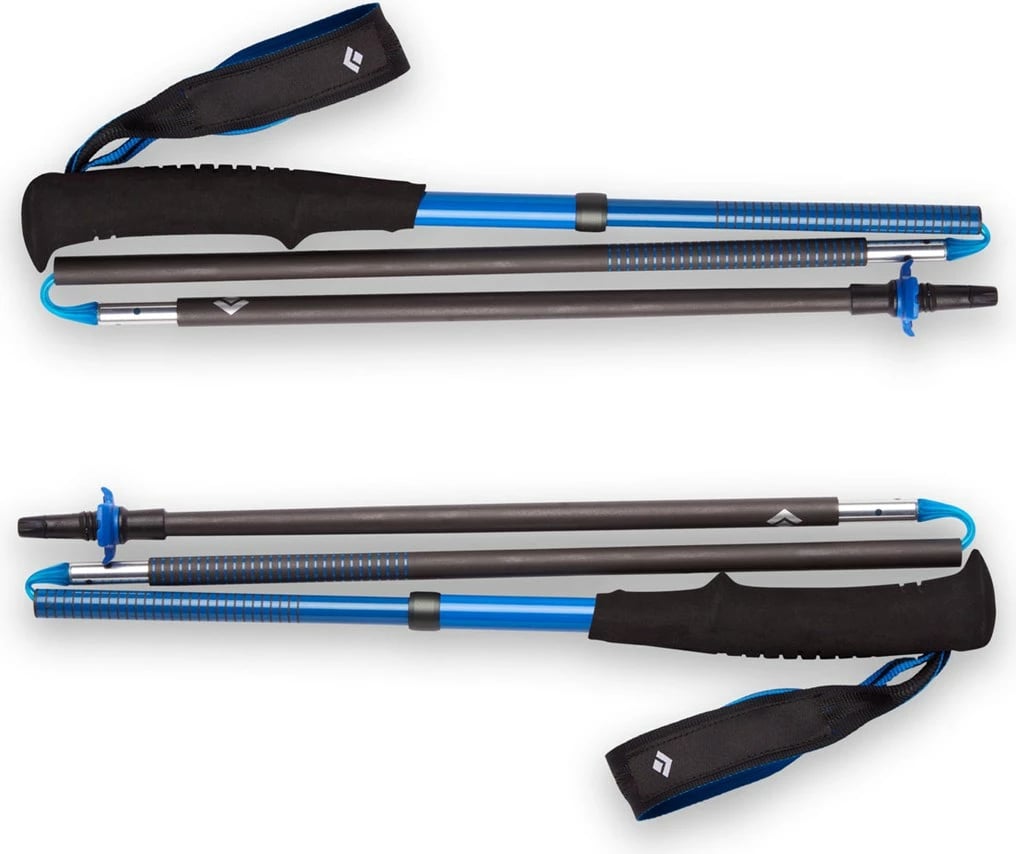 Shkop trekking Black Diamond Distance Carbon Z-Pole, i palosshëm, Unisex, Zi