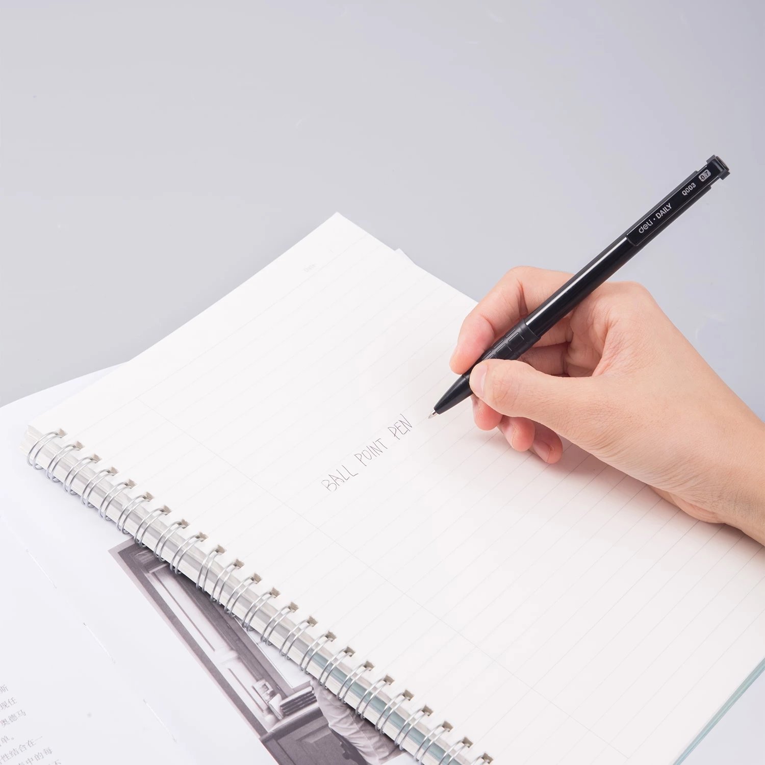 DELI KIMIK BALLPOINT Q00320 BLACK 0.7 1/12