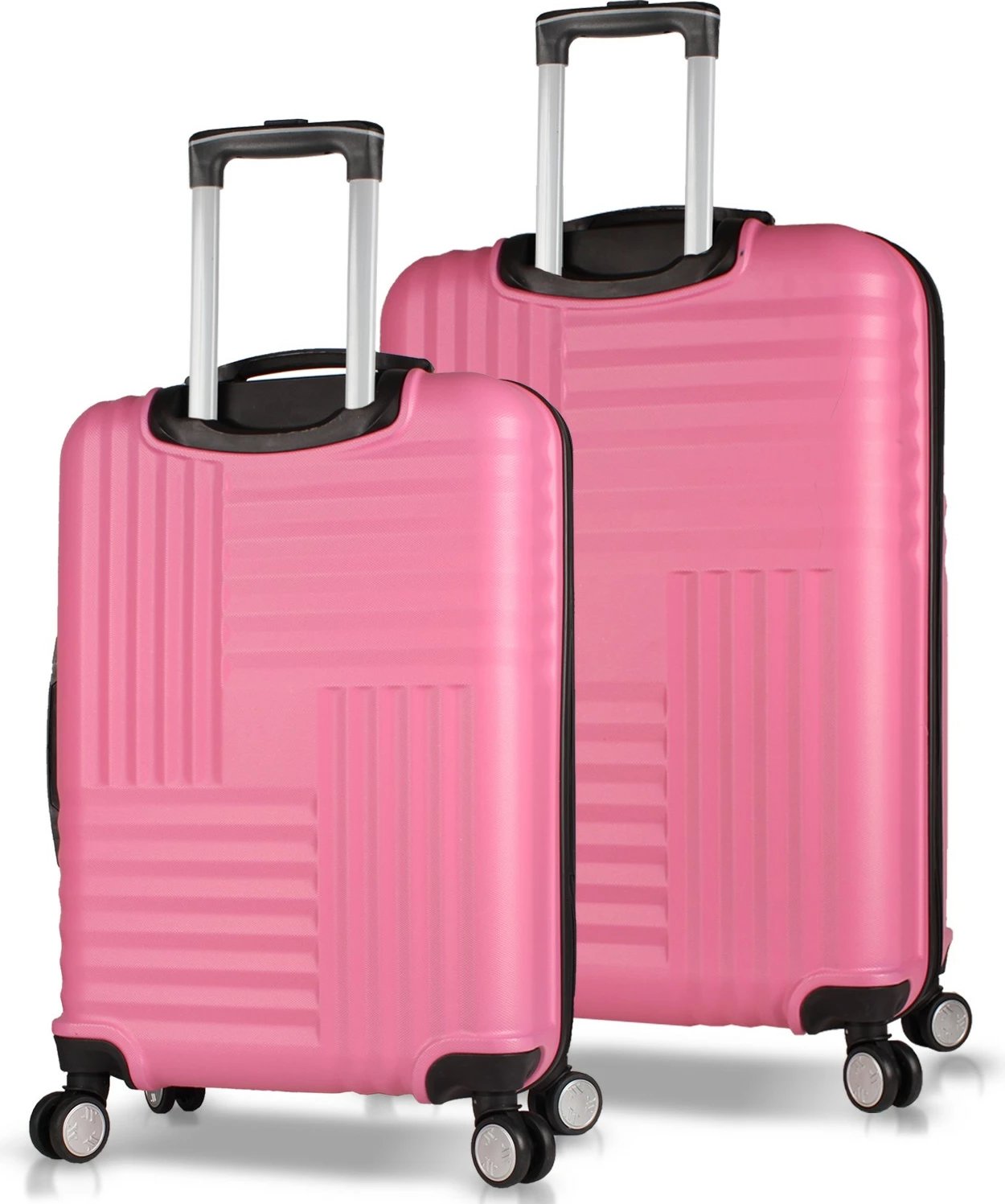 Set valixhesh (2 copë), ngjyrë rozë, Zoozie Bags, 8449