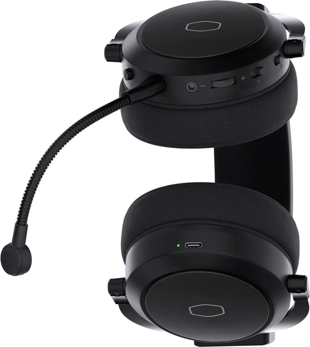 Kufje gaming Cooler Master CH351, wireless/Bluetooth/3.5mm, me mikrofon, e zezë