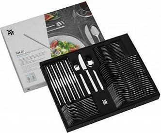 Set takëmesh WMF Palma 60 copë, çelik inoks