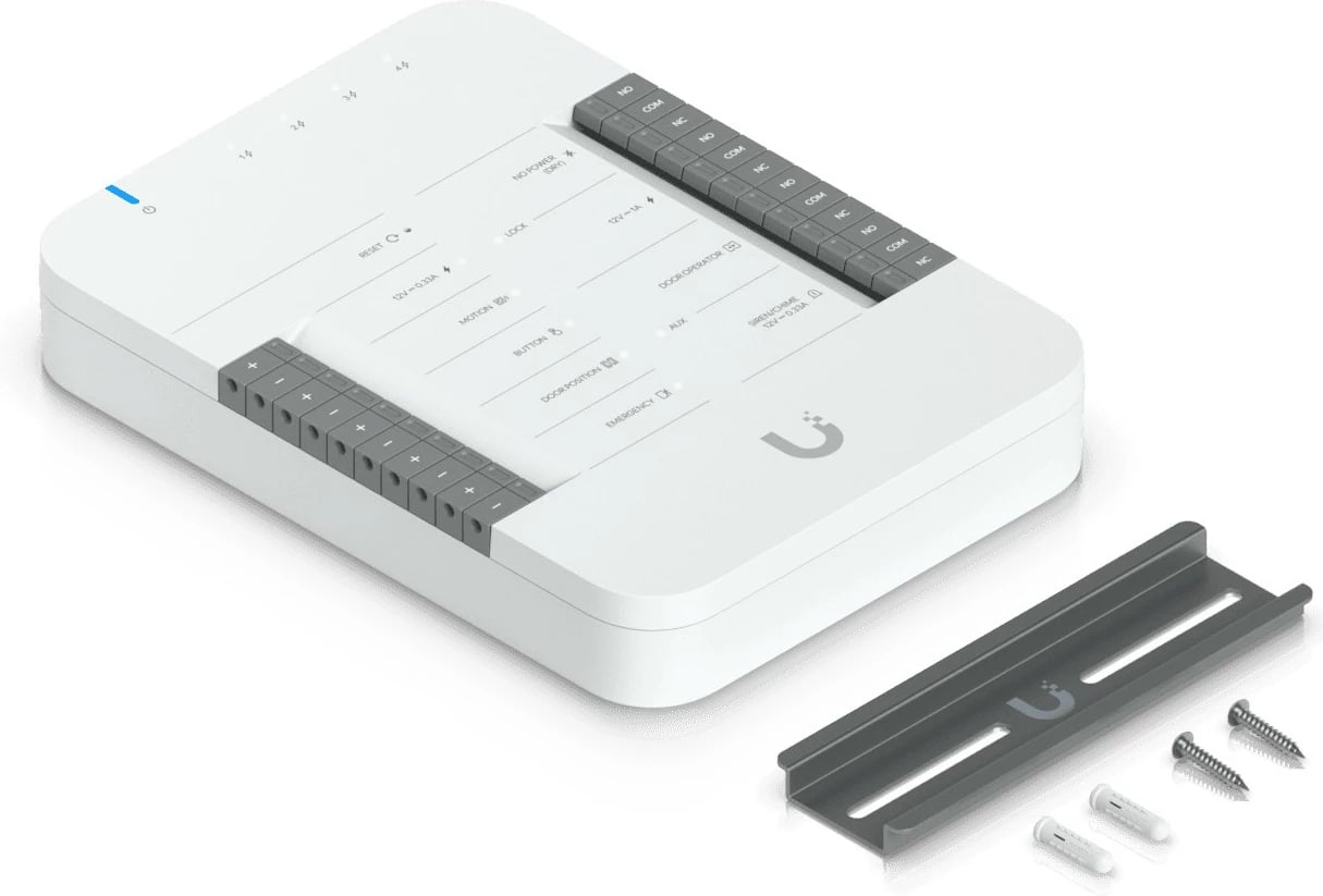 Kontrollues dere Ubiquiti UniFi Access Hub, 1000 Mbit/s, PoE, i bardhë