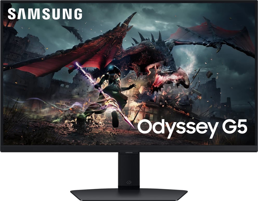 Monitor, Samsung, S27DG500EU / LS27DG500EUXEN Odyssey G5, 27", e zezë