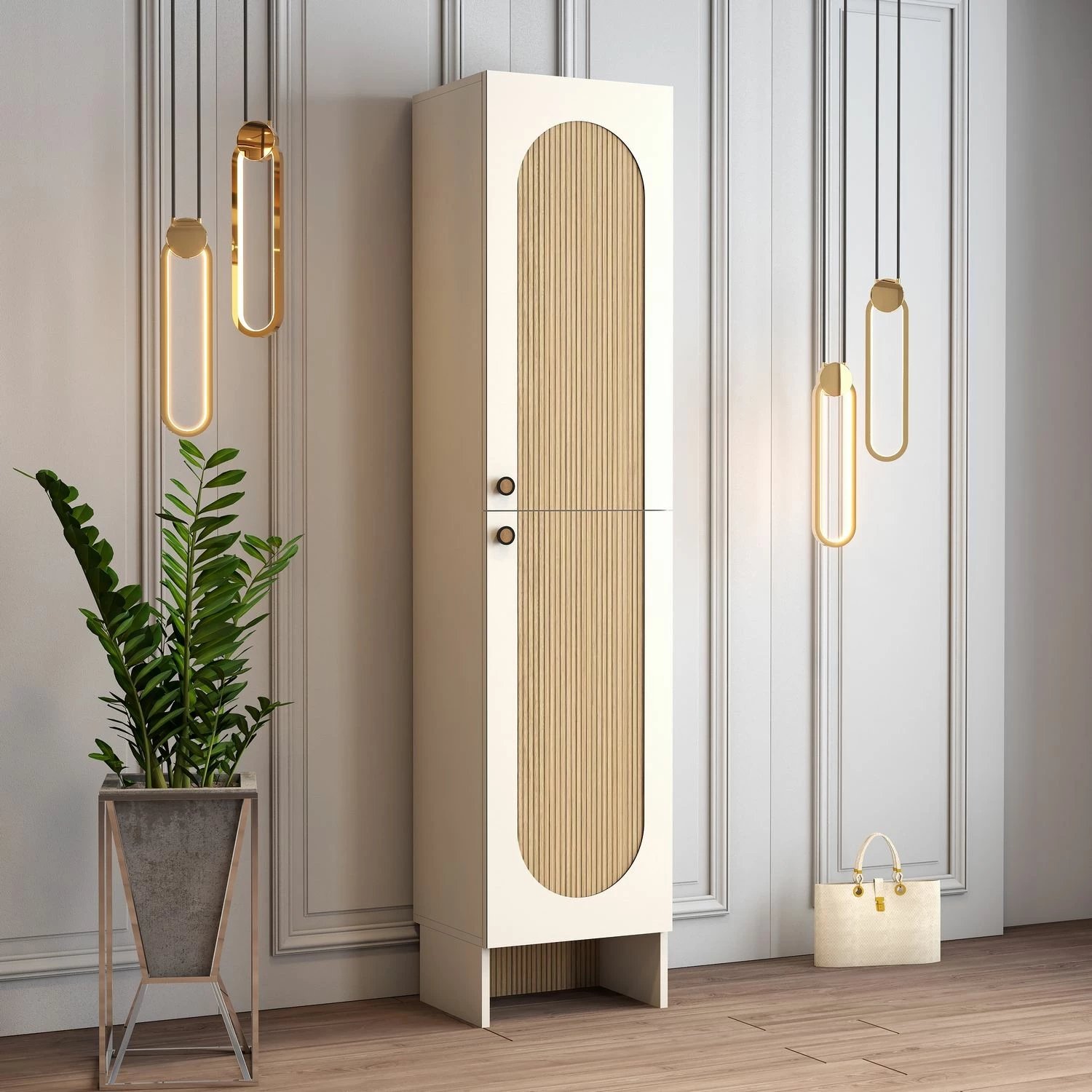 Stendë korridori Skye Decor, Palermo L, krem dhe lis