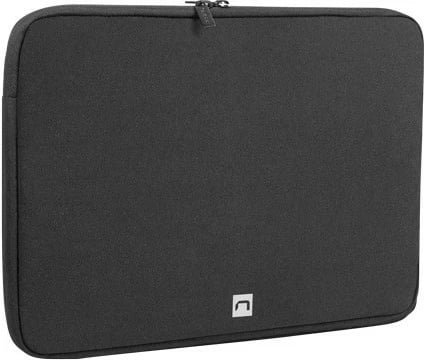 Mbështjellës laptopi Natec Clam, 15.6", Poliestër, i zi