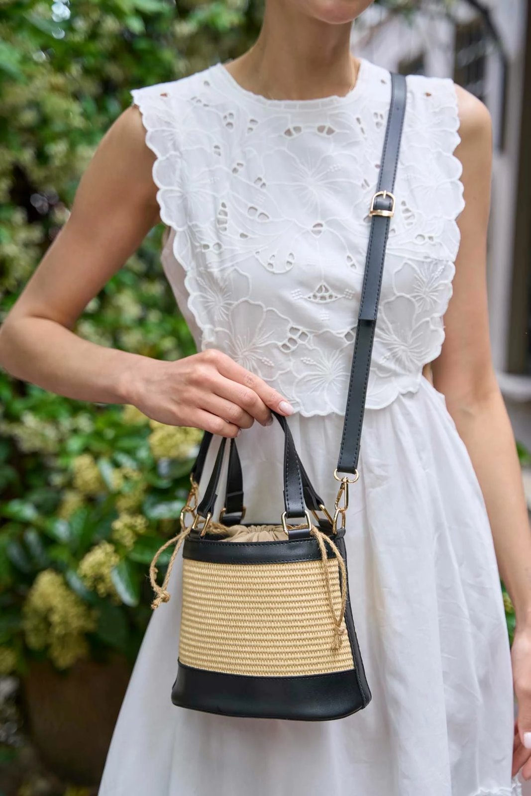 Çantë dore Zoozie, MK1020225SV10-024, e zezë, lisi