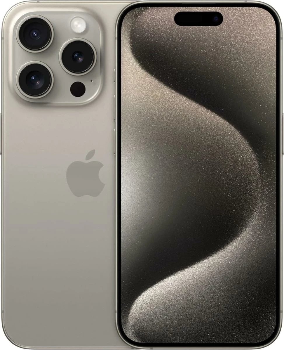 Apple iPhone 15 Pro, 6.1", 1TB, natural titanium