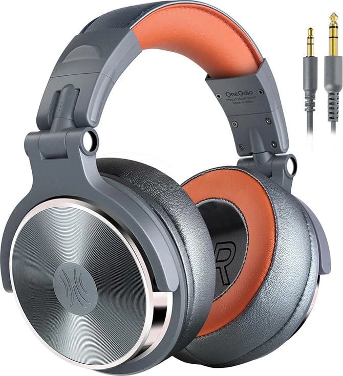 Kufje OneOdio Pro 50 me tela, on-ear, gri