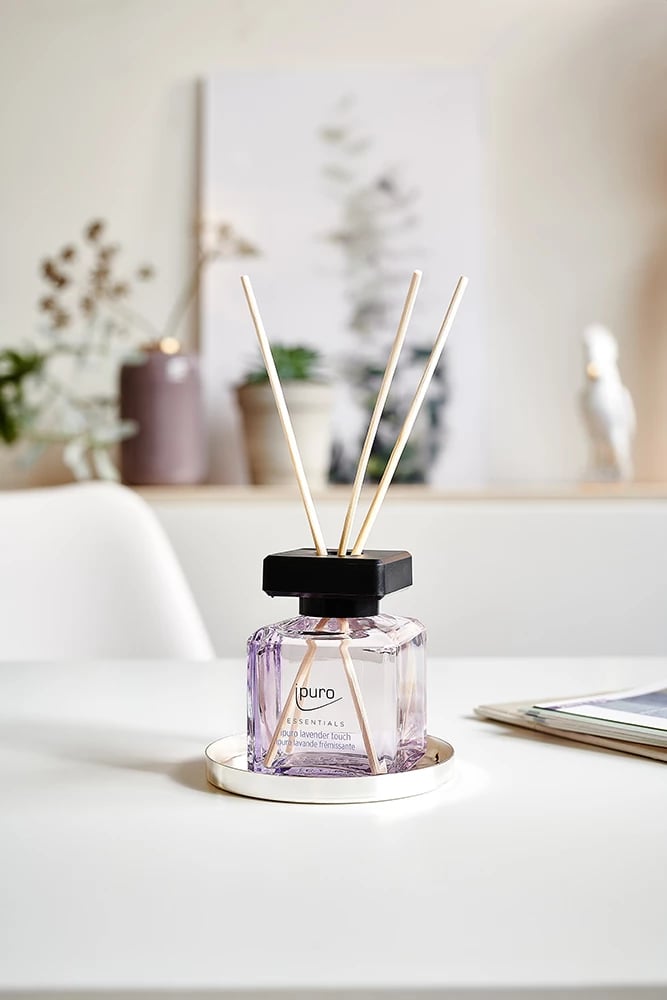 Set aromatizues ambienti me lavandë, 2 copë, 50ml, qelq, 5x15x13cm