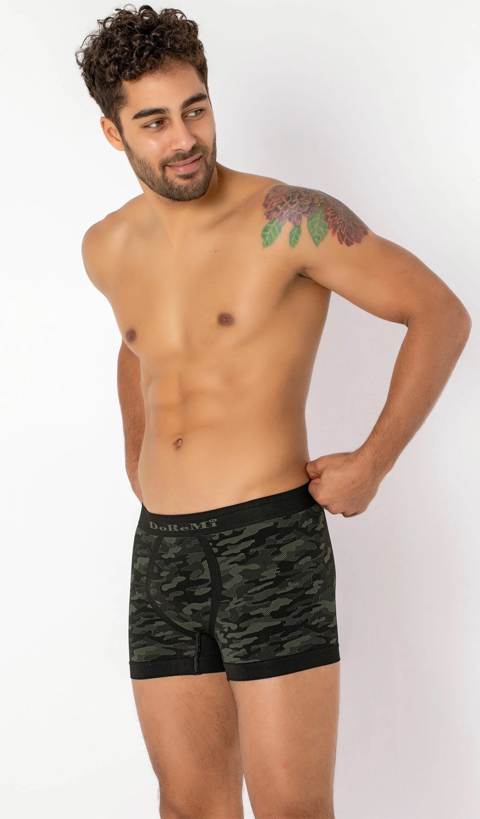 Bokserka Jumeon, 002-000430, khaki, e zezë