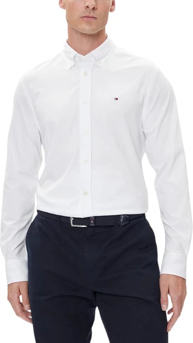 Këmishë Tommy Hilfiger për meshkuj, e bardhë