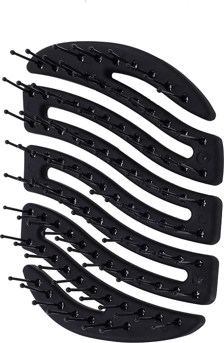 Furçë flokësh Sister Young Mila Pocket e zezë, 1 copë