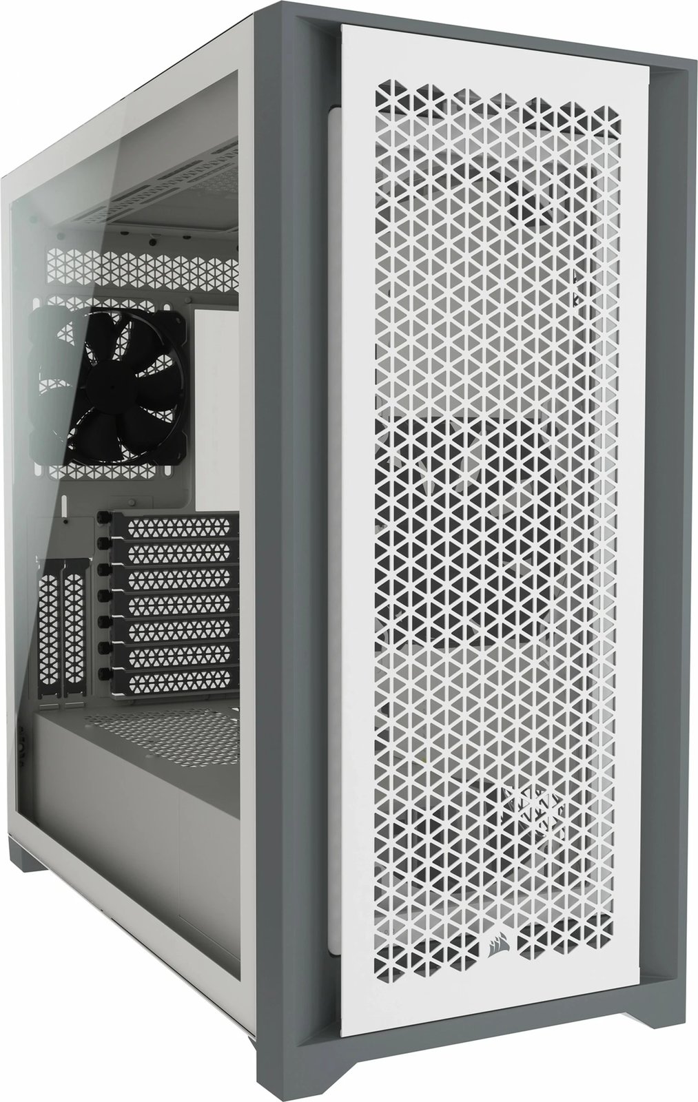 Kasë Corsair 5000D AIRFLOW, Midi Tower, ATX/EATX/micro ATX/Mini-ITX, e bardhë
