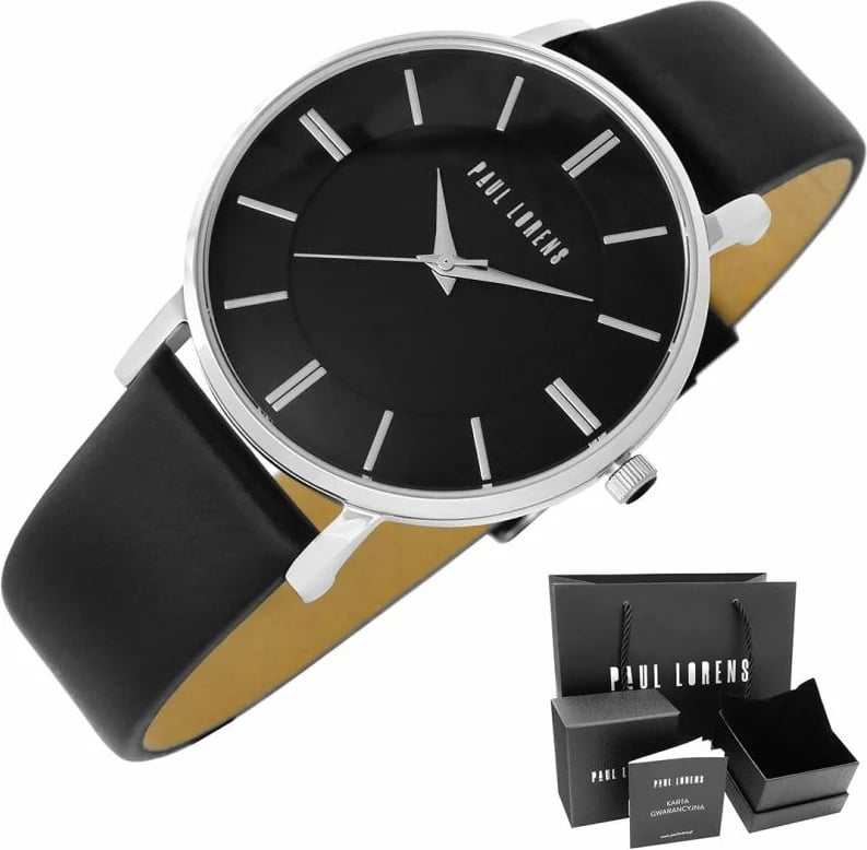 Orë dore për meshkuj Paul Lorens, e zezë