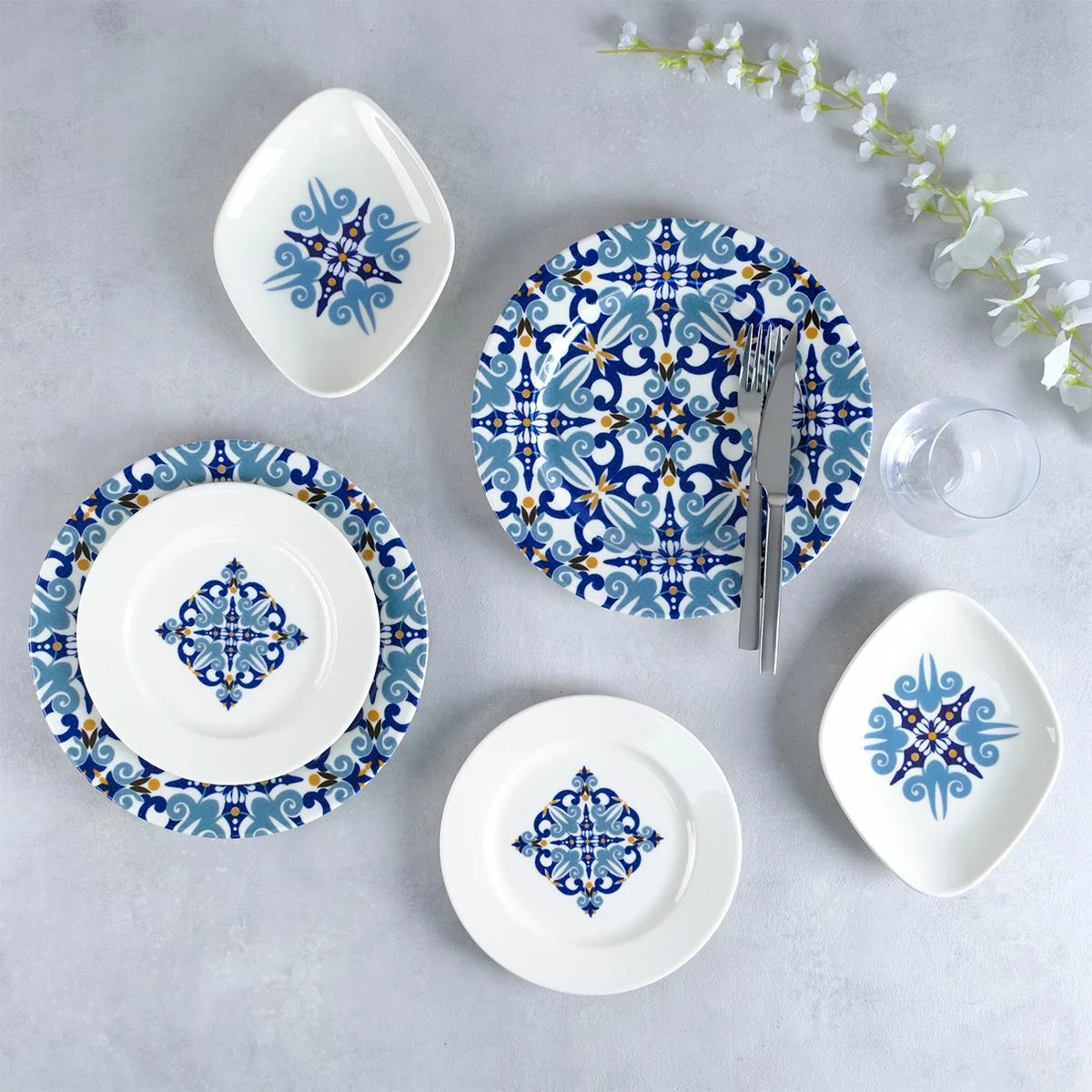 Set mëngjesi 18 pjesë, Hermia Concept, 58KKT000220