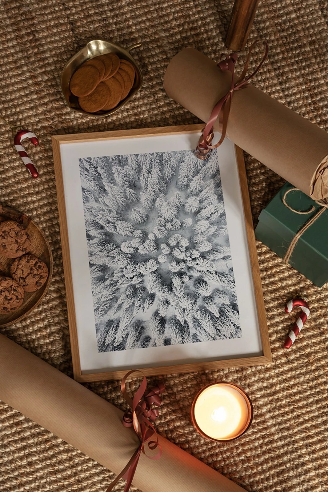 Pikturë dekorative me kornizë, Wallity, Tekhamcerceve11, shumëngjyrëshe, 33x48cm