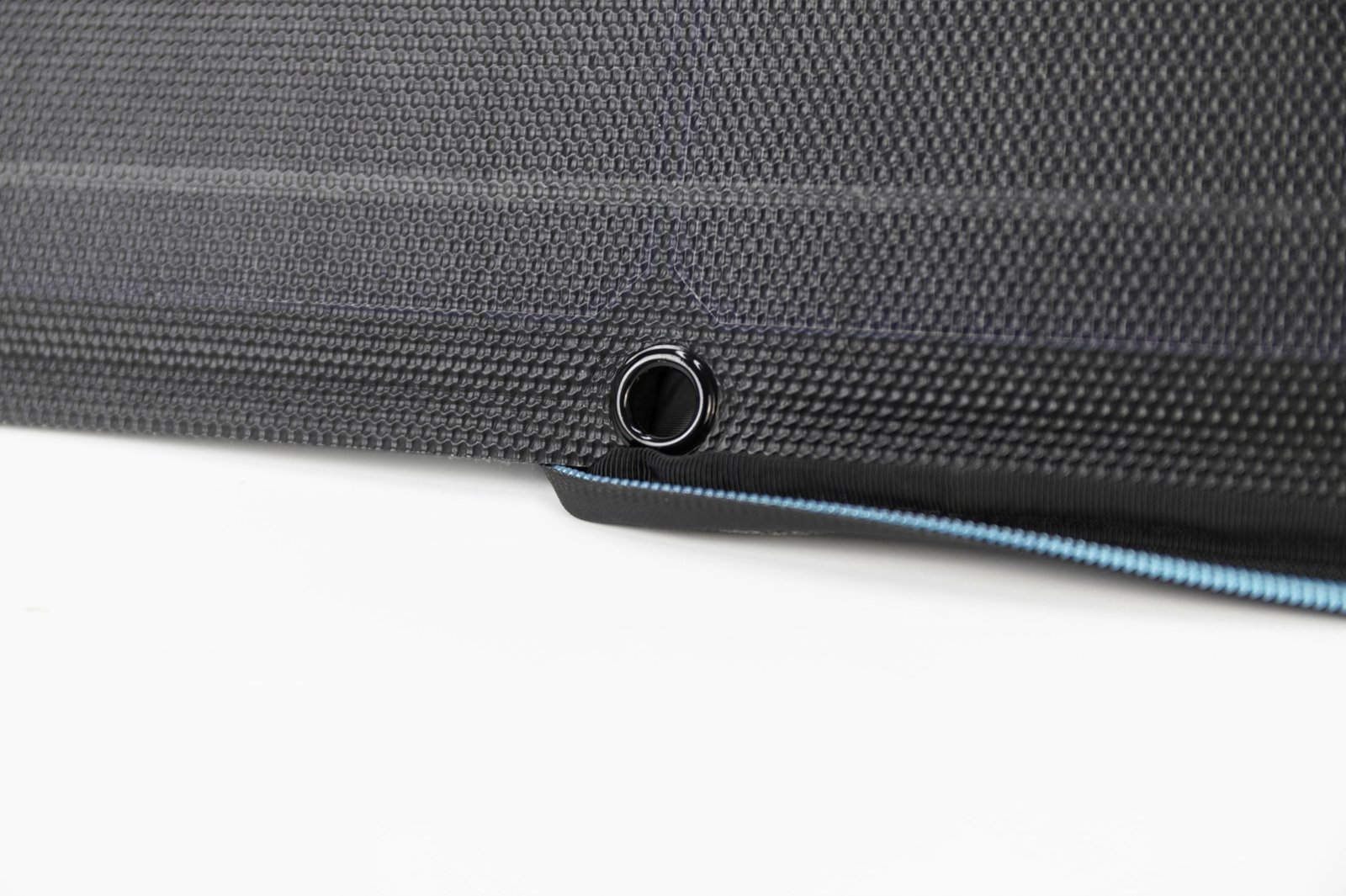 Panel diellor EcoFlow 110W, monokristalin, i zi, portativ