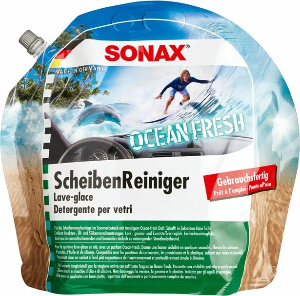 SONAX Uje per xhama i gatshem Ocean Fresh, 3 L