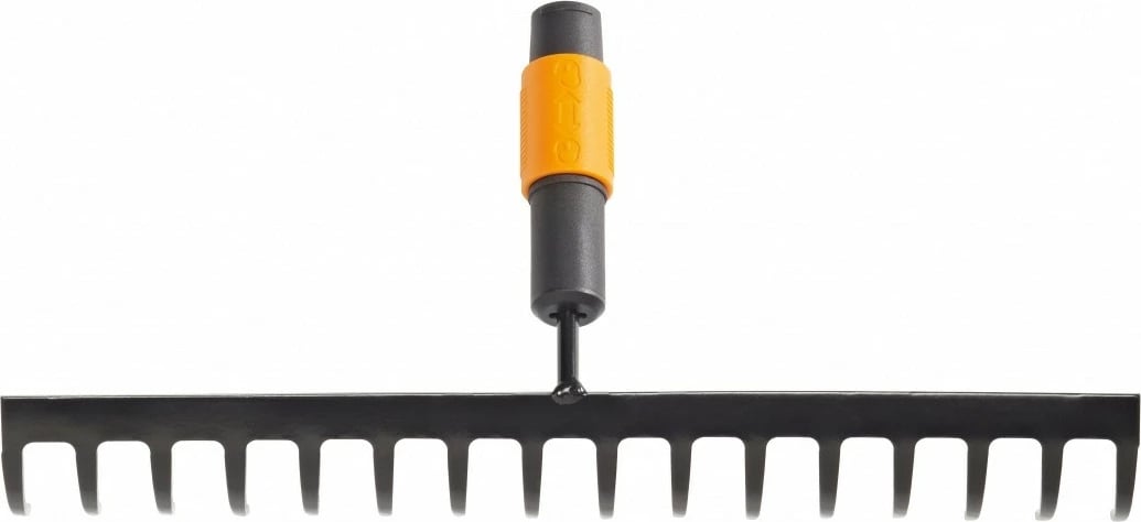 Kokë grabuje kopshti, Fiskars QuikFit 1000654, 16 dhëmbë, çelik karboni