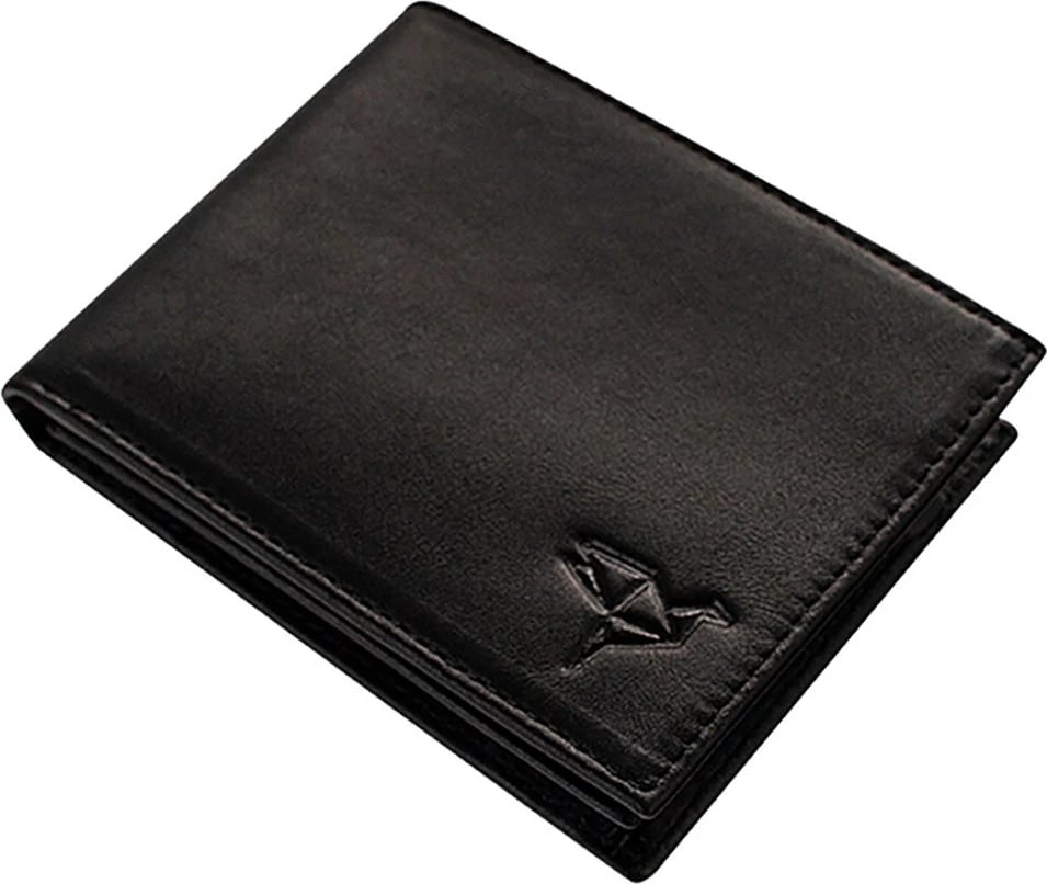 Portofol për burra, lëkurë e zezë, Zoozie Bags Jackson