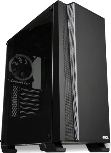 Kasë iBox Wizard 4 Gaming, i zi