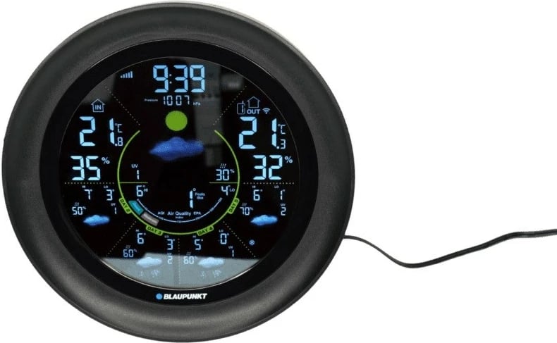 Stacion moti Blaupunkt WS65BK APP, me ekran LCD, i zi