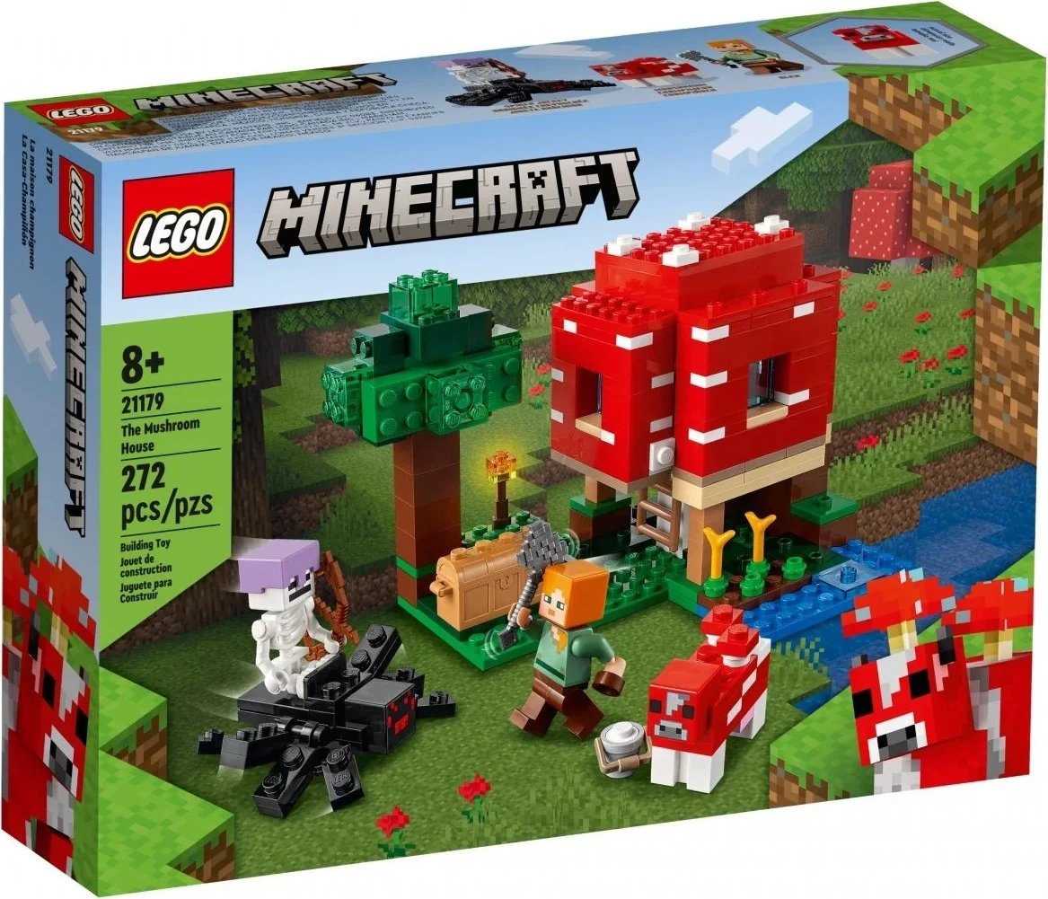 Shtëpia e Kërpudhave nga LEGO Minecraft, 21179