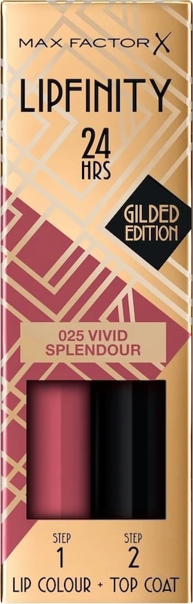 Buzëkuq për femra Max Factor Lipfinity Lip Colour 24h 025 Vivid Splendour, 4.2ml