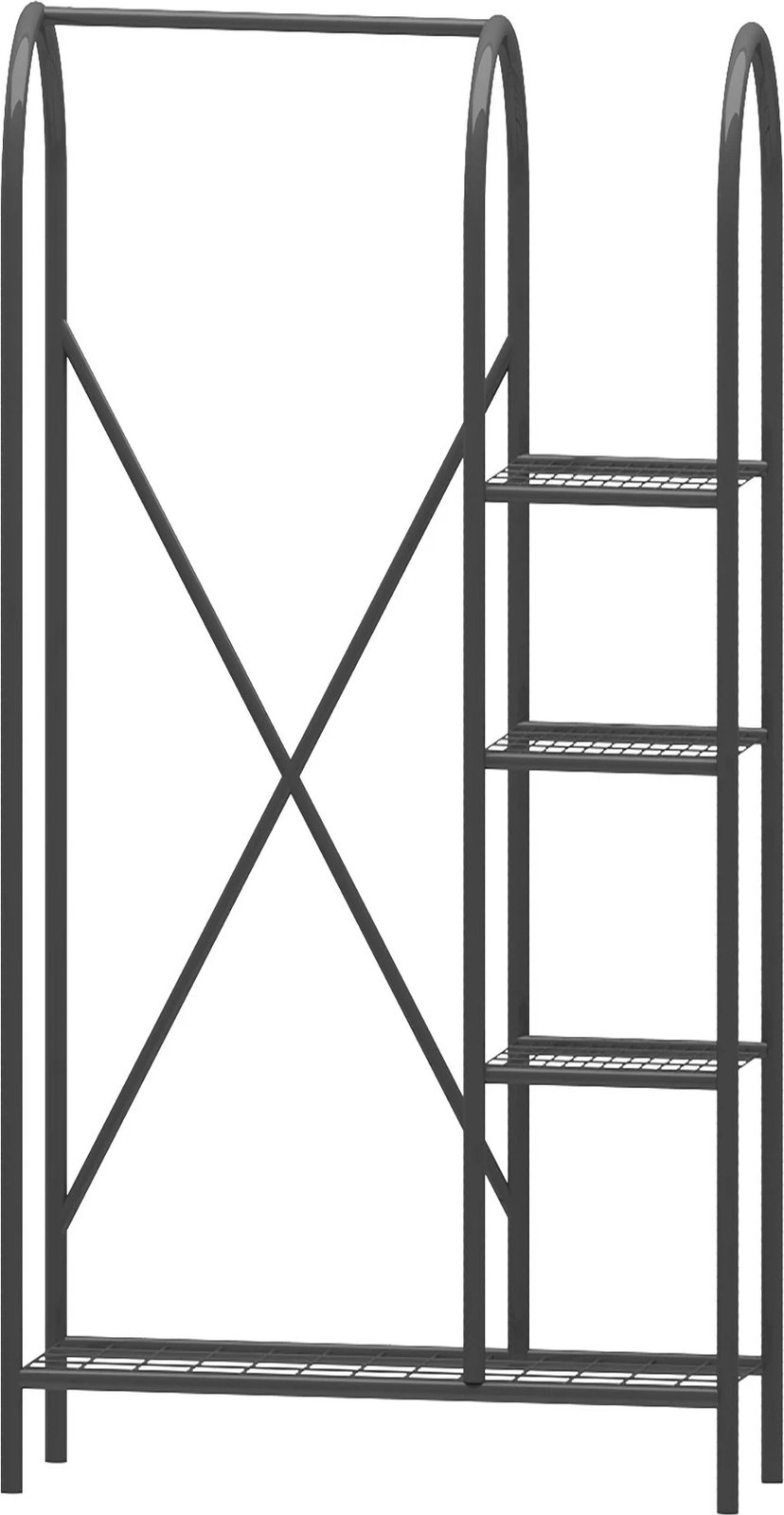 Stendë për korridor Hanah Home, Peter, ngjyrë e zezë