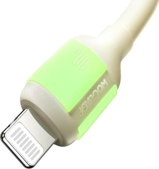 Kabëll karikimi USB-C në Lightning Joyroom S-A53, 2m, 30W, Bezhe