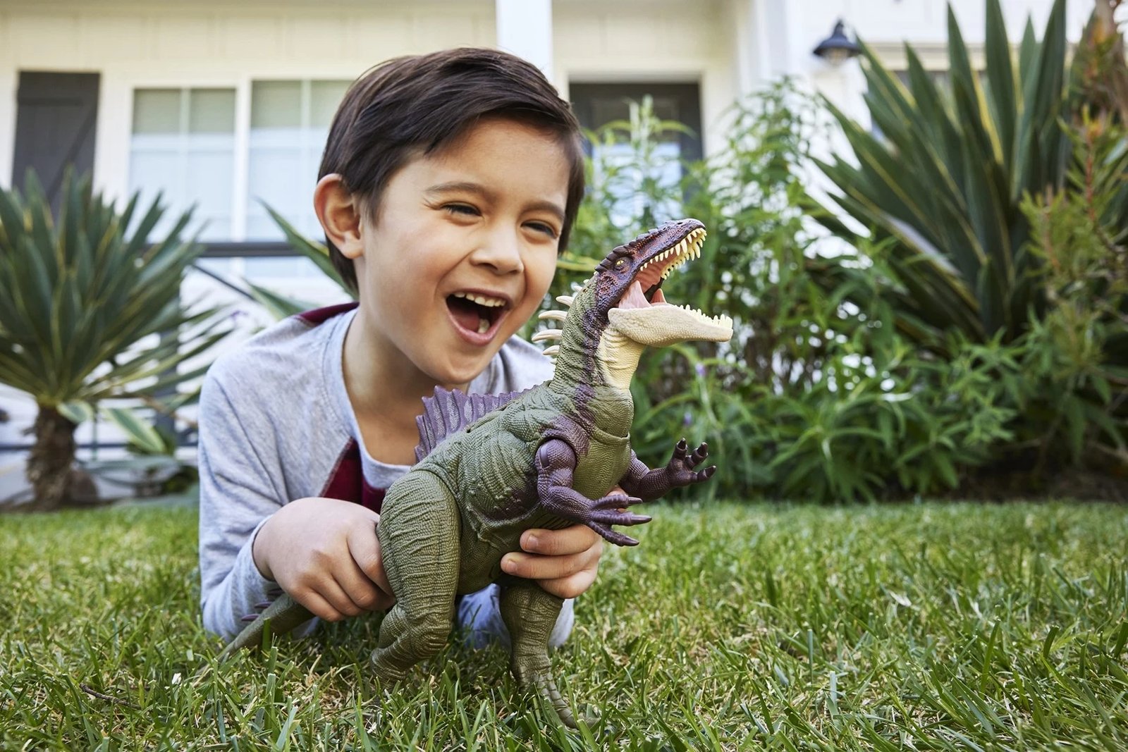 Figurë lodër Jurassic World BATTLE ROARIN' BECKLESPINAX, plastikë, shumëngjyrëshe