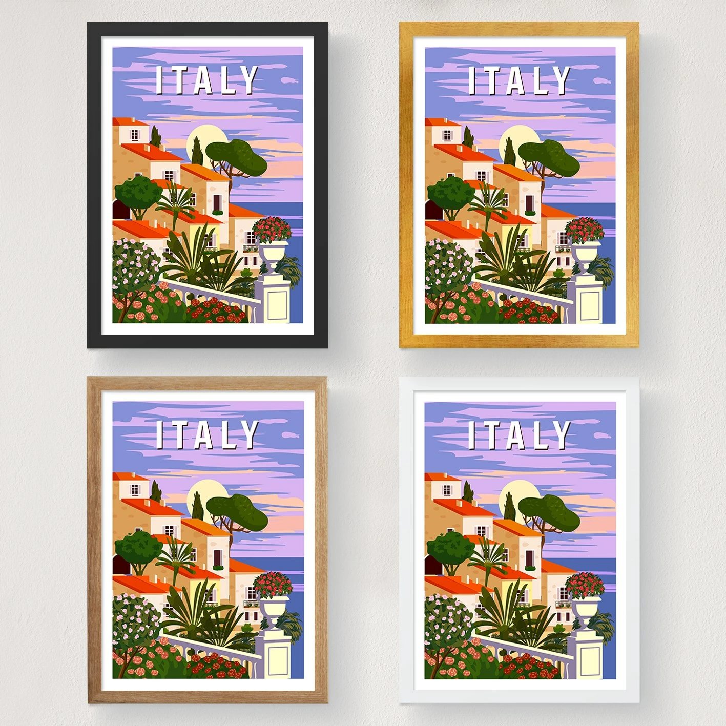 Poster A4 Wallity, Itali - 2018