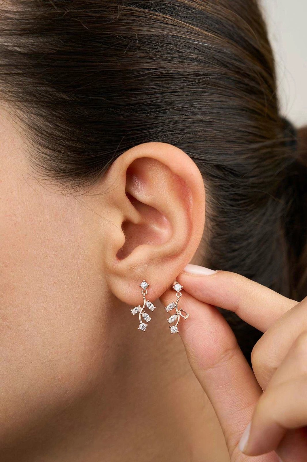 Vathë argjendi Jumeon, ngjyrë rozë, ELKAB92292R