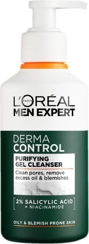 Xhel larës për fytyrë L'Oreal Paris Men Expert Derma Control për meshkuj 260ml