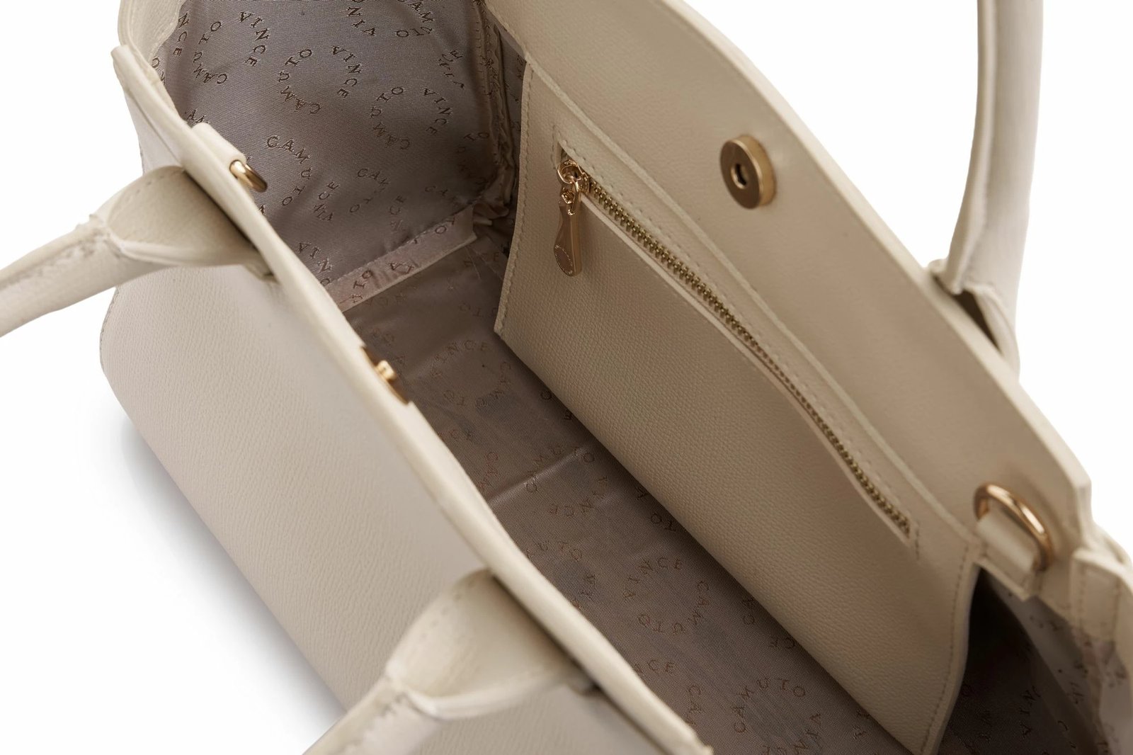 Çantë tote Messina, krem, Vince Camuto