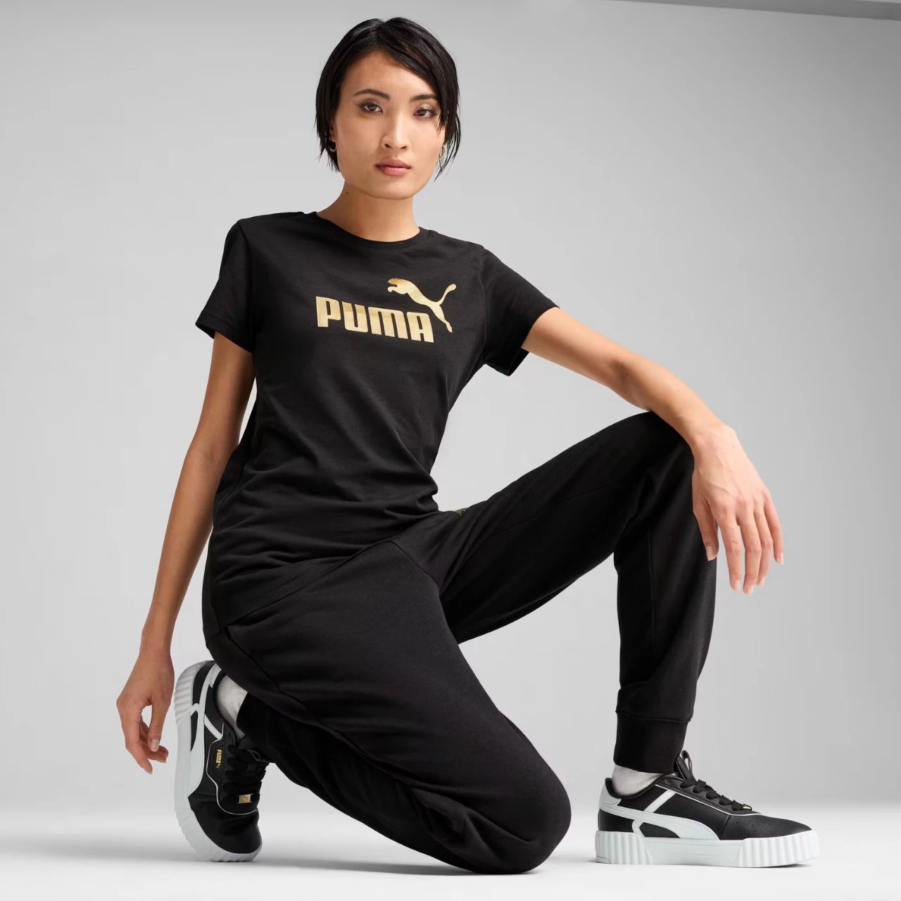Maicë për femra Puma, e zezë