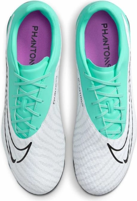 Atlete futbolli për meshkuj Nike, të bardha dhe blu