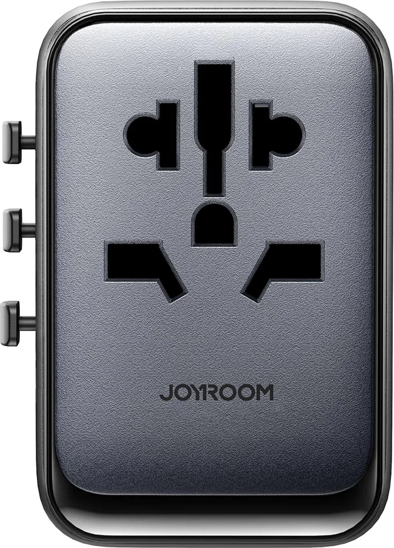 Adapter udhëtimi universal Joyroom JR-TCW02, 65W, 3x USB-C, 2x USB-A, i zi