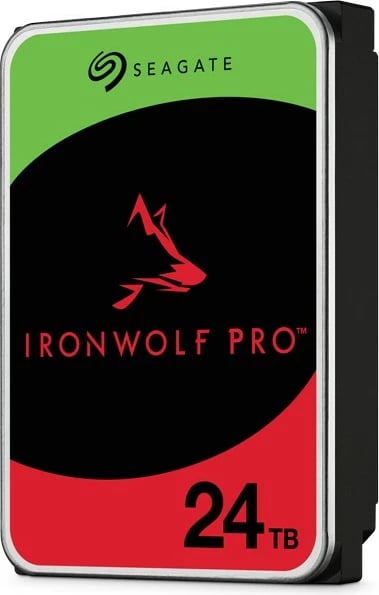 HDD Seagate IronWolf Pro ST24000NT002, 24 TB, 7200 RPM, 512 MB, 3.5", Serial ATA III