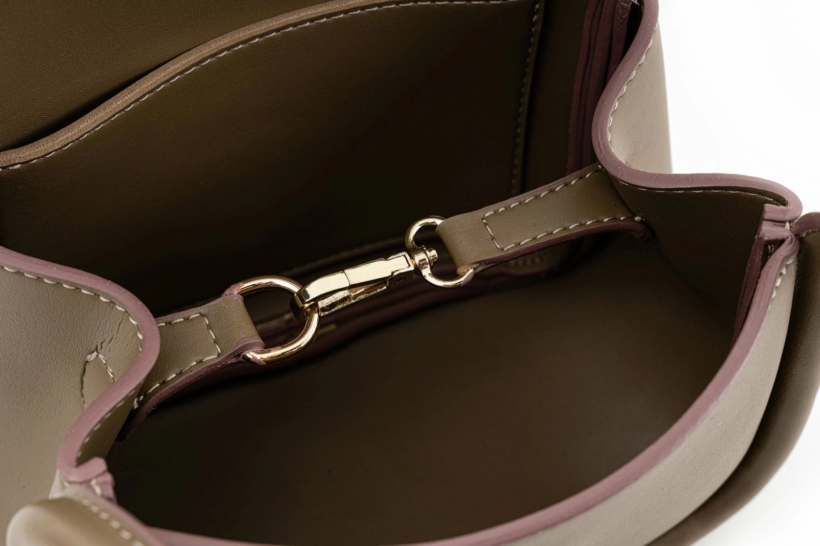 Çantë dore Vince Camuto, Como, ngjyrë mink